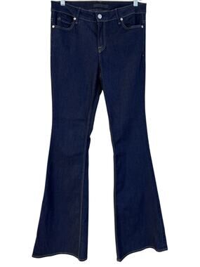 Schoen by Yu Flare Jeans The Bombshell Indigo Blue Women's Size 28x34